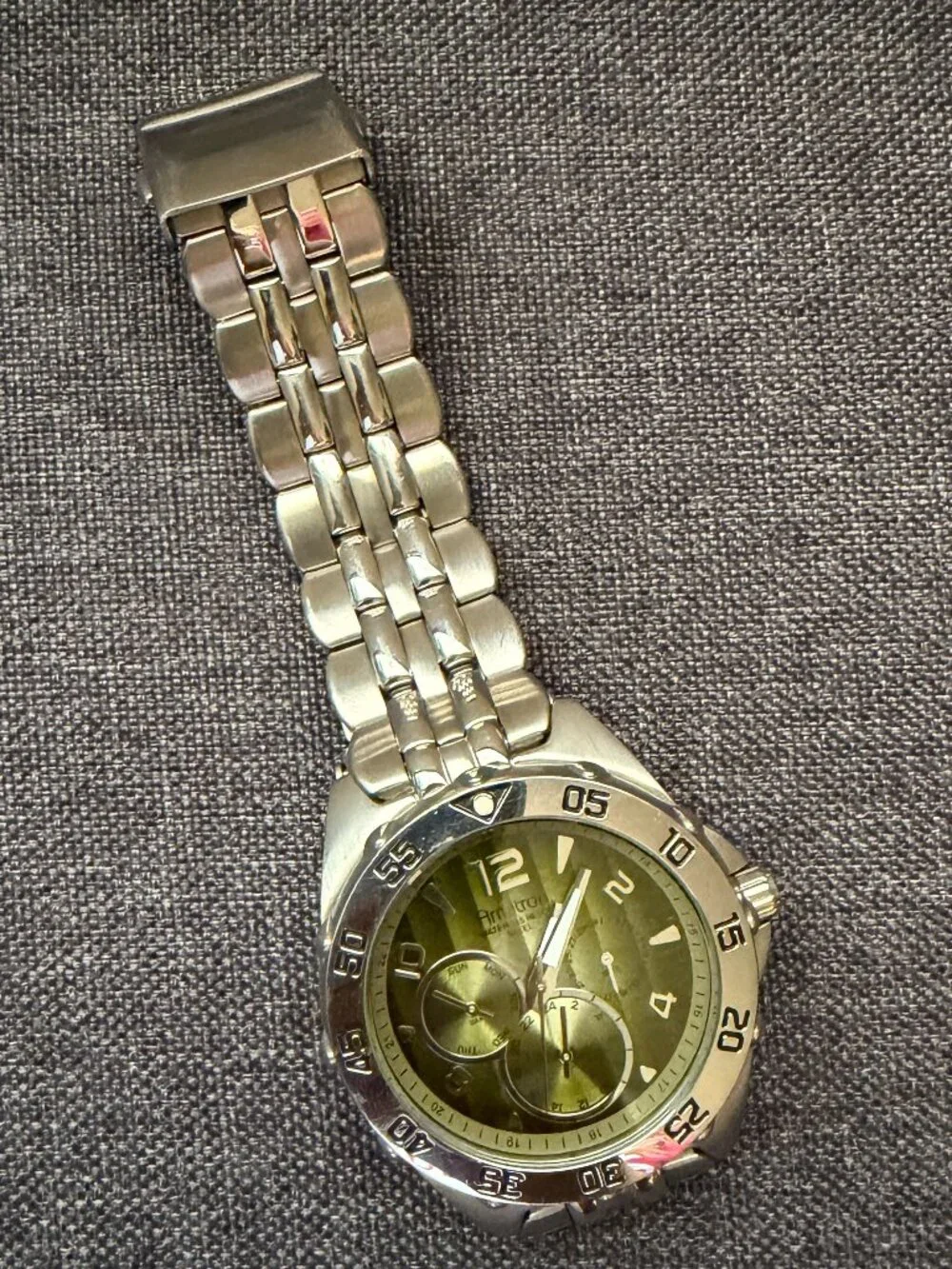 Armitron Green Multi-Function Watch